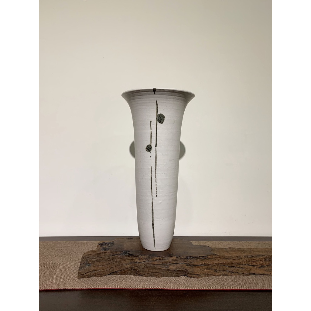 東風雅舍 手作陶系列日式池坊花器 蝦皮購物