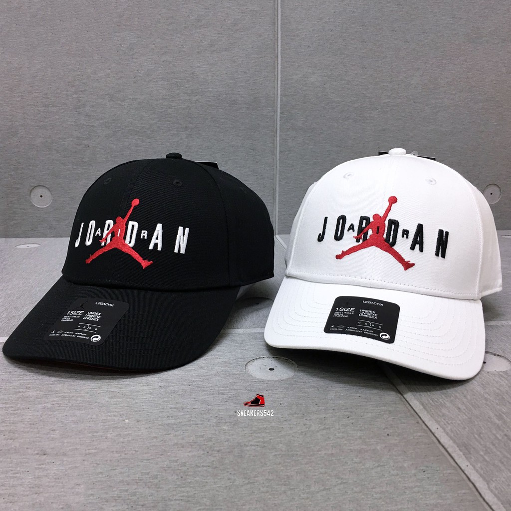 NIKE JORDAN 刺繡 棒球帽 老帽 可調式 CK1248-010黑色/100白色 Sneakers542