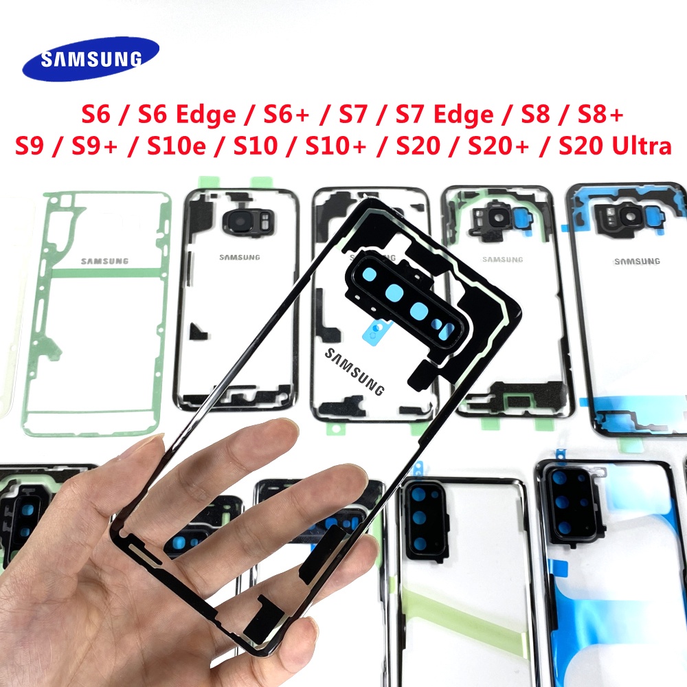 SAMSUNG 透明 Perspec 適用於三星 Galaxy S6 S7 Edge S8 S9 S10 5G S20+