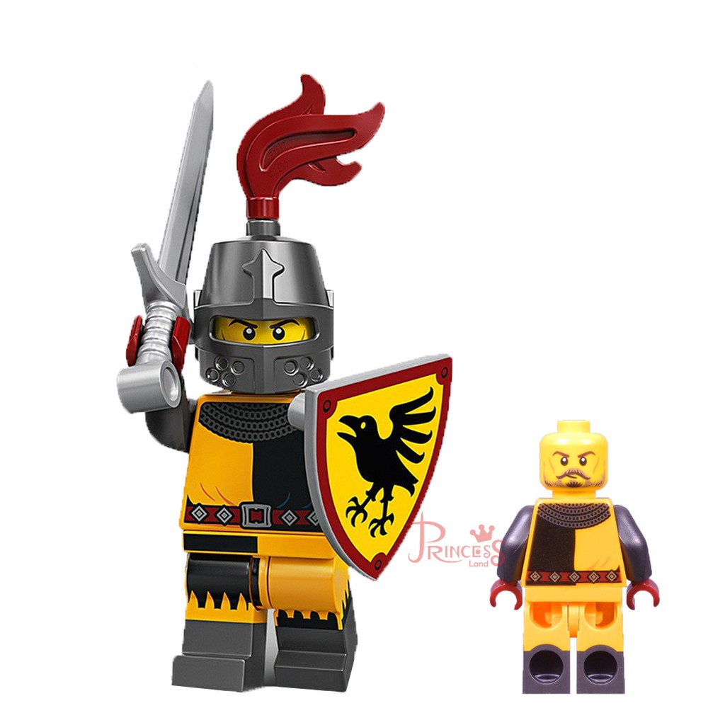 公主樂糕殿 LEGO 71027 20代 人偶包 4號 士兵 騎士 飛鳥 烏鴉 黑鳥 戰士 中古世紀