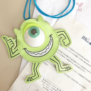 Ariel's Wish-日本東京迪士尼怪獸大學怪獸電力公司大眼仔麥克大眼怪票卡夾悠遊卡夾識別證掛牌行李吊牌零錢包-現貨