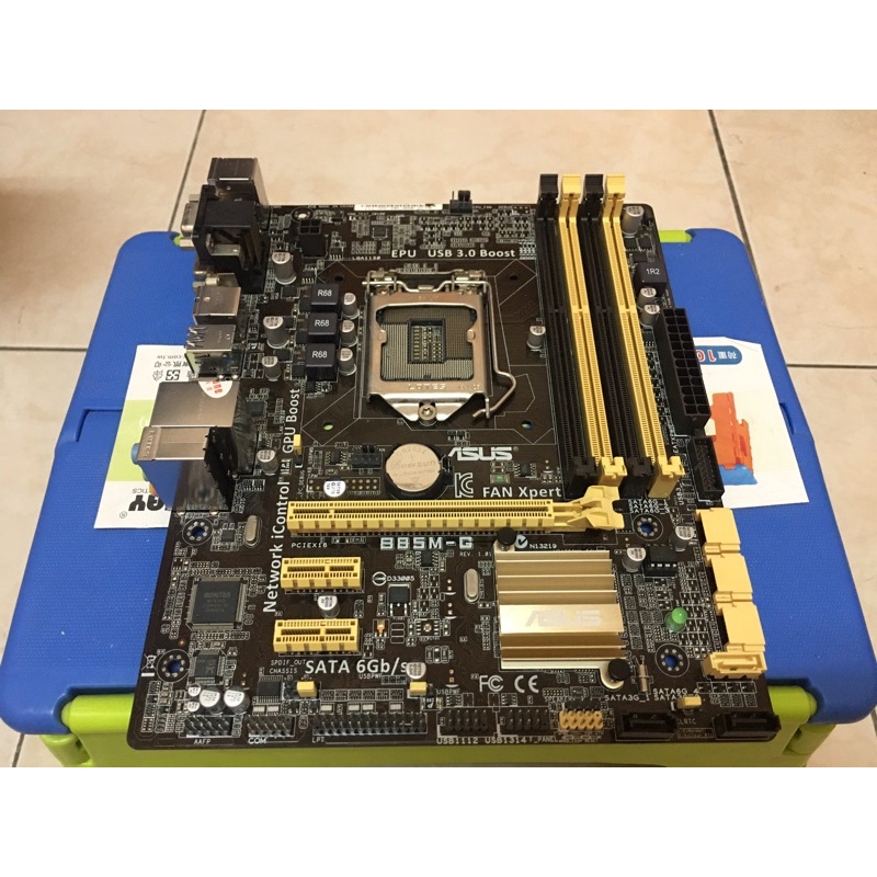 華碩 ASUS B85M-G 1150 主機板 適用第4代CPU