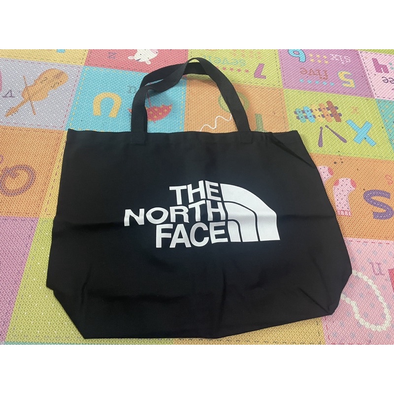 The North Face CANVAS TOTE北臉 TNF 手提袋 大容量 購物袋 帆布袋 黑色現貨