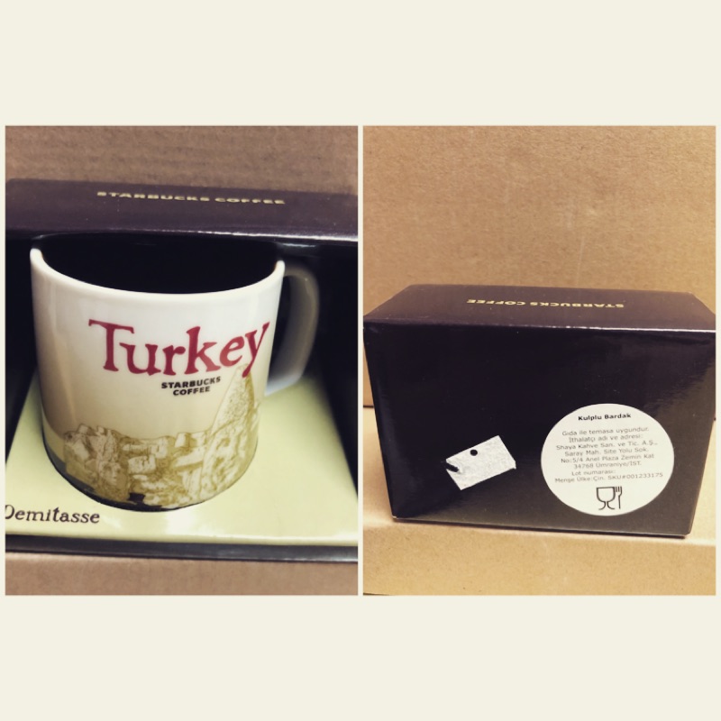Turkey土耳其🇹🇷Starbucks星巴克城市杯 迷你濃縮咖啡杯