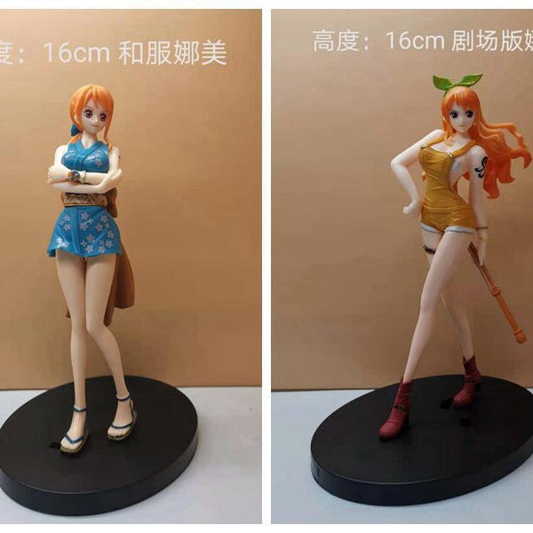 海賊王劇場版和之國和服娜美站姿閃光系列模型袋裝手辦 遊奇旗艦店 蝦皮購物
