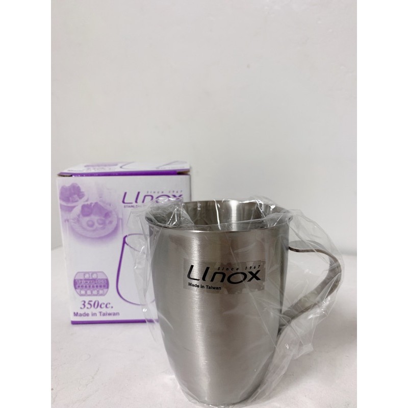 Linox不鏽鋼中口杯-8cm（350cc ）小口杯-7cm(200cc) 兒童馬克杯/鋼杯/學習杯/兒童水杯/漱口杯