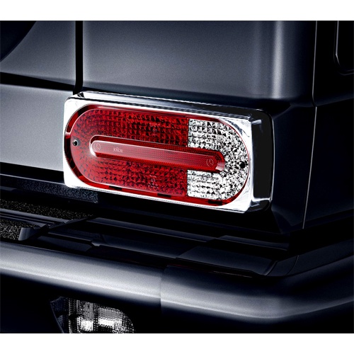 圓夢工廠 Benz 賓士 G W464 G350 G500 G550 G63 2018 ~on 改裝 鍍鉻車燈框 後燈框