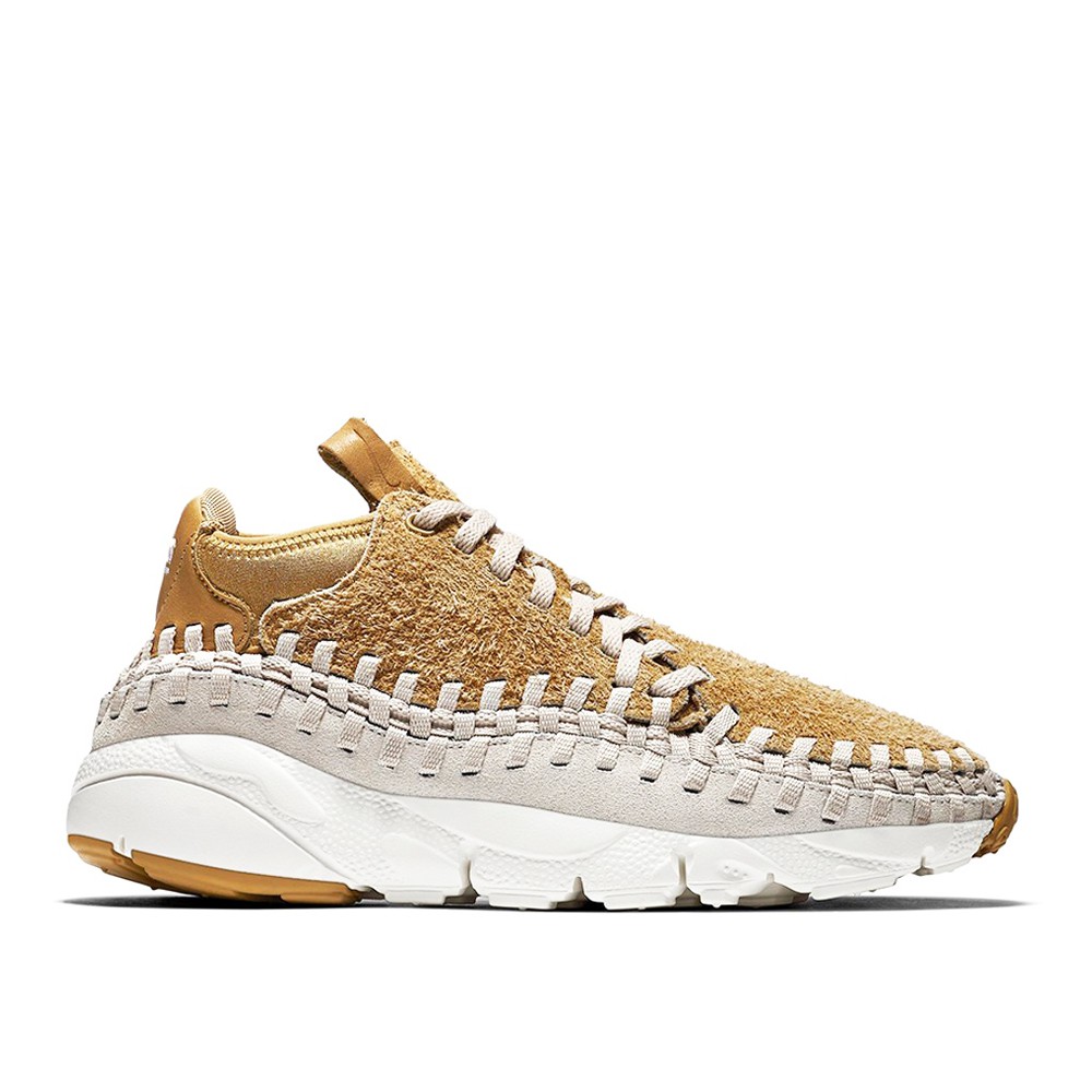 Nike Air Footscape Woven 芥末黃 男鞋 編織 913929-700