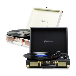 Goodmans Ealing Turntable英國手提箱黑膠唱片機張惠妹 蕭敬騰 周傑倫 唱片 休閒【現貨】