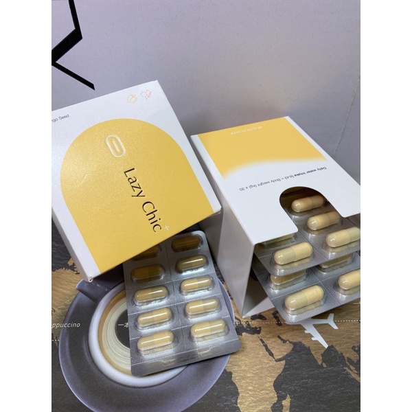現貨/免運 /🥭Lazy chic 芒果籽纖亮活機能膠囊