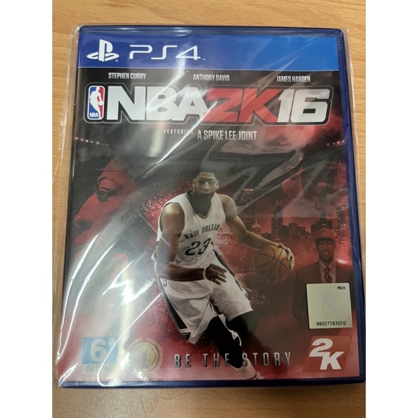 PS4遊戲 NBA 2K16 NBA2K16 美國職業籃球 中文版 英文版 二手 現貨