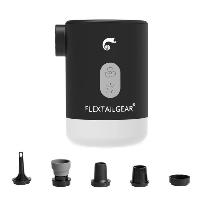 Flextail 第七代 MAX PUMP 2 Pro 渦輪增壓4合一迷你打氣機(充抽氣/營燈/USB電源)