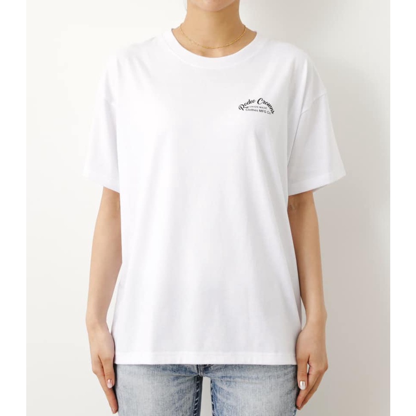 全新轉賣 Nana日貨代購~RODEO CROWNS WIDE BOWL  白色短袖T恤