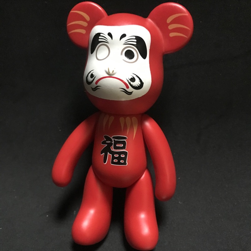 達磨不倒翁庫柏力克熊be Brick 招財納福 蝦皮購物