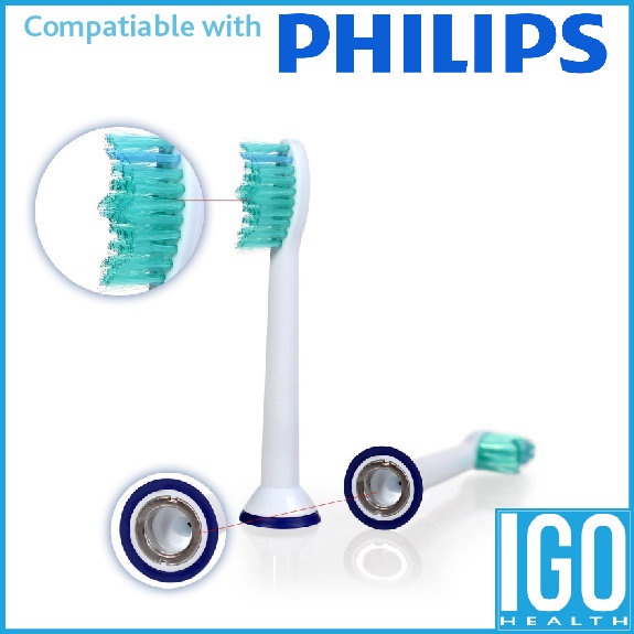 &lt;現貨免運費&gt; Venicare - Philips HX6014 (4件裝)電動牙刷代用刷頭