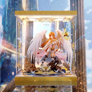《Yao 挖寶趣》eStream SSF 刀劍神域 亞絲娜 治癒的天使 Ver pvc公仔 專用展示盒