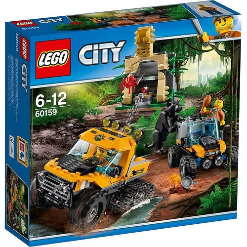 【積木樂園】樂高 LEGO 60159 CITY 城市系列 叢林履帶卡車
