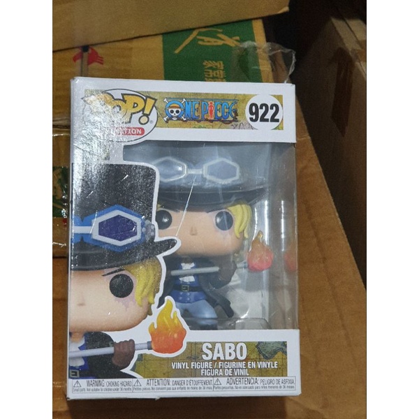 現貨 全新 代理 POP FUNKO 922 動畫系列 航海王 和之國 薩波 革命軍 海賊王 帽子  SABO