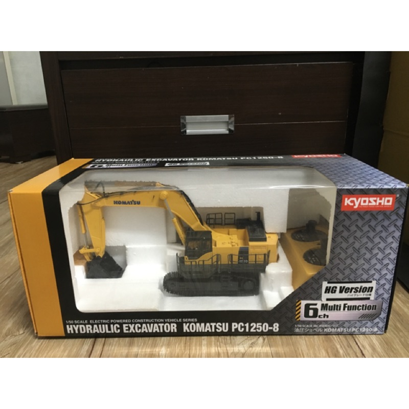 Kyosho 京商 遙控 怪手 挖土機 pc1250 komatsu(已出售）