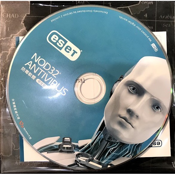 ESET NOD32 ANTIVIRUS防毒軟體/中文版本 /一年一台裝置