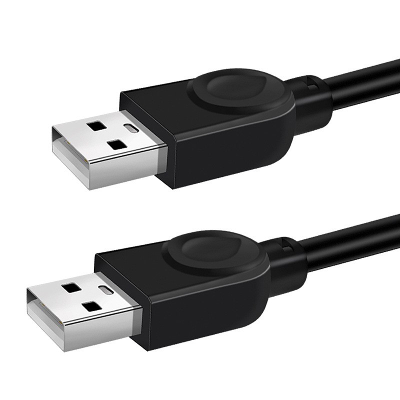 USB2.0公對公銅芯傳輸線對拷線延長線-0.5m/1m/1.5m/3m/5m/10m 現貨 廠商直送