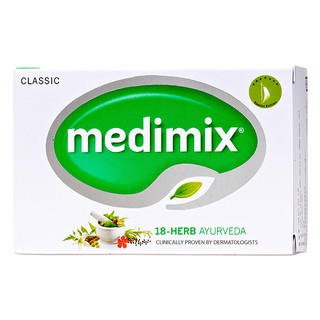MEDIMIX 阿育吠陀 百年經典美膚皂125g(深綠)