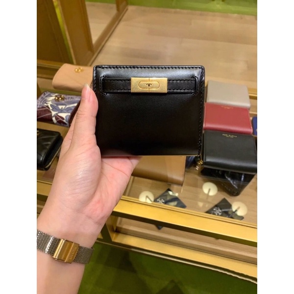 🇺🇸美國代購✈️Tory Burch LEE RADZIWILL小牛皮短夾🌈凱莉款️🌈73584