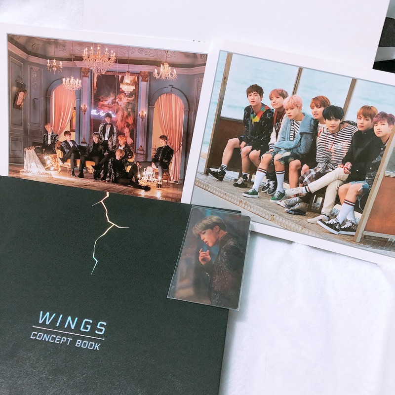 [現貨/已絕版] BTS防彈少年團 Wings 概念書 ConceptBook（朴智旻）