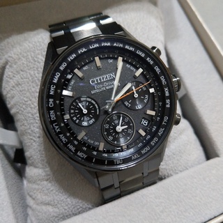 星辰 CC4004-58E GPS衛星對時 鈦金屬 光動能 男錶 光動能 CITIZEN 大錶 藍正龍 吳慷仁 廣告款