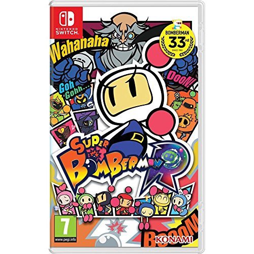 全新未拆 NS 超級轟炸超人R 中文日文英文版 炸彈超人 Super Bomberman R Switch