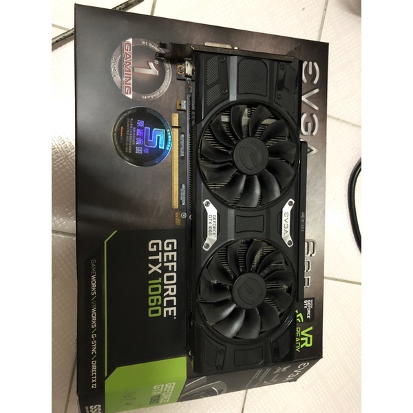 EVGA 1060 6G 保固內 107年9月購買5年保