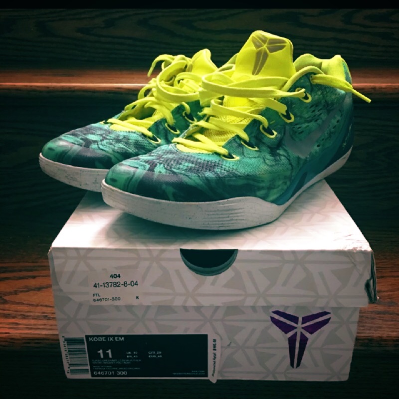 Kobe 9 em 復活節 us11 Nike 籃球鞋 Easter kobe Bryant 洛杉磯湖人