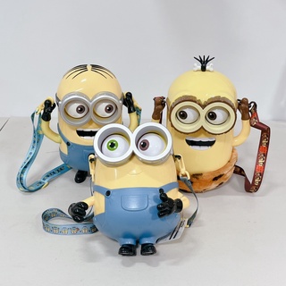 │收藏出清│ 日本 環球影城 Universal Studio 小小兵 Minions 爆米花桶 收納桶
