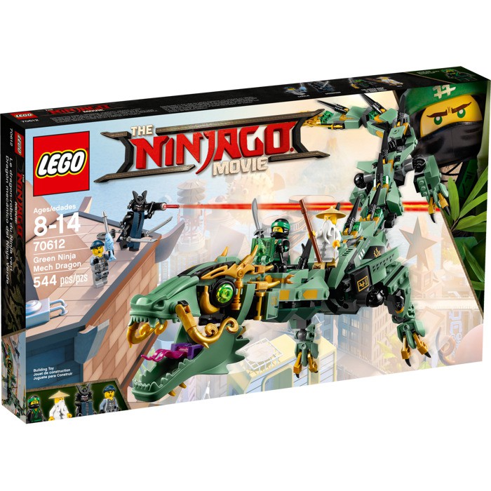 LEGO 樂高 70612 旋風忍者電影系列 綠忍者機甲巨龍 現貨