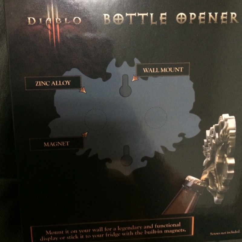 [BlizzCon2016限定]暗黑破壞神 Diablo3 開瓶器