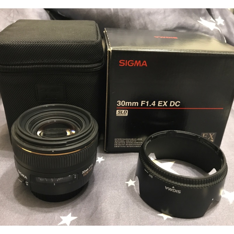 SIGMA 30mm F1.4 EX DC HSM for Canon