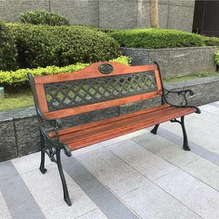 【BROTHER兄弟牌】免運費鑄鐵雙人花網公園椅(椅寬126x56x78cm)2人坐方便 耐重150kg 庭園休閒椅