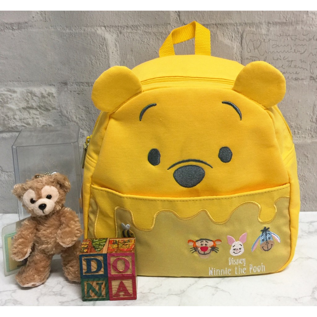 【Dona日貨】日本迪士尼store限定 小熊維尼Pooh小豬跳跳虎伊耳 後背包/兒童背包 F33