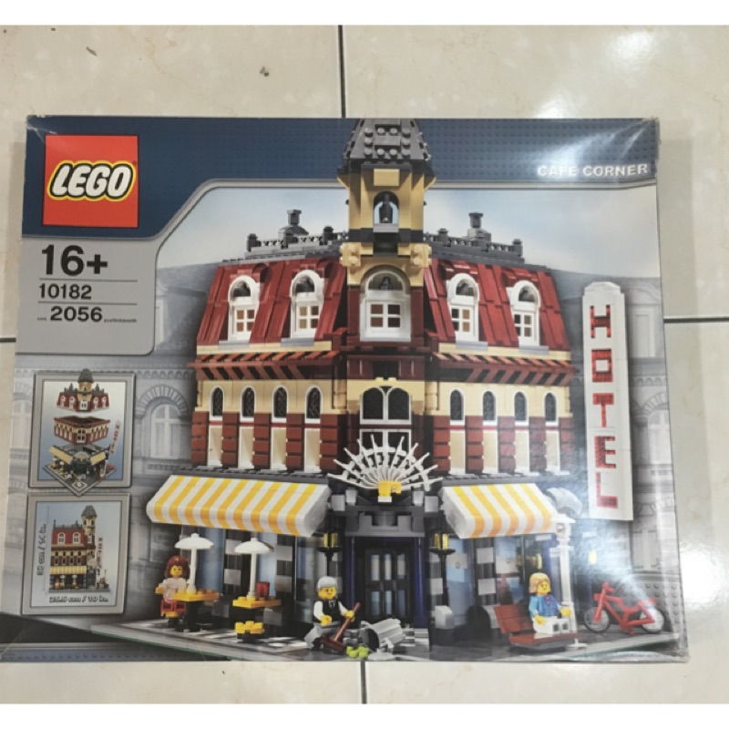 Lego 10182 轉角咖啡廳 (二手有盒 書)已售