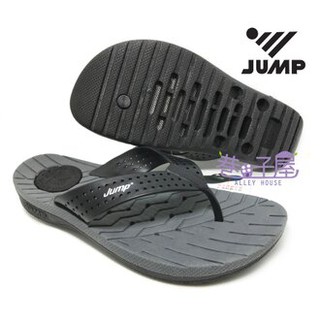 英德鞋坊JUMP 將門 男款排水透氣耐磨人字夾腳拖鞋 [073] 灰黑 MIT台灣製造 超值價$290