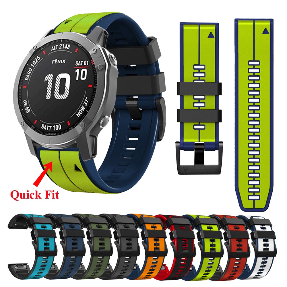 Garmin Forerunner 965 955 945 935 Epix 2 錶帶 22mm 26mm 快拆 矽膠