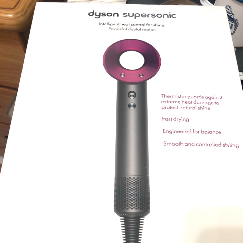 全新✨ 台灣公司貨 Dyson Supersonic 吹風機(桃紅) HD01
