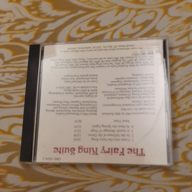 二手CD 鋼琴 管弦樂 The Fairy Ring Suite Mike Rowland