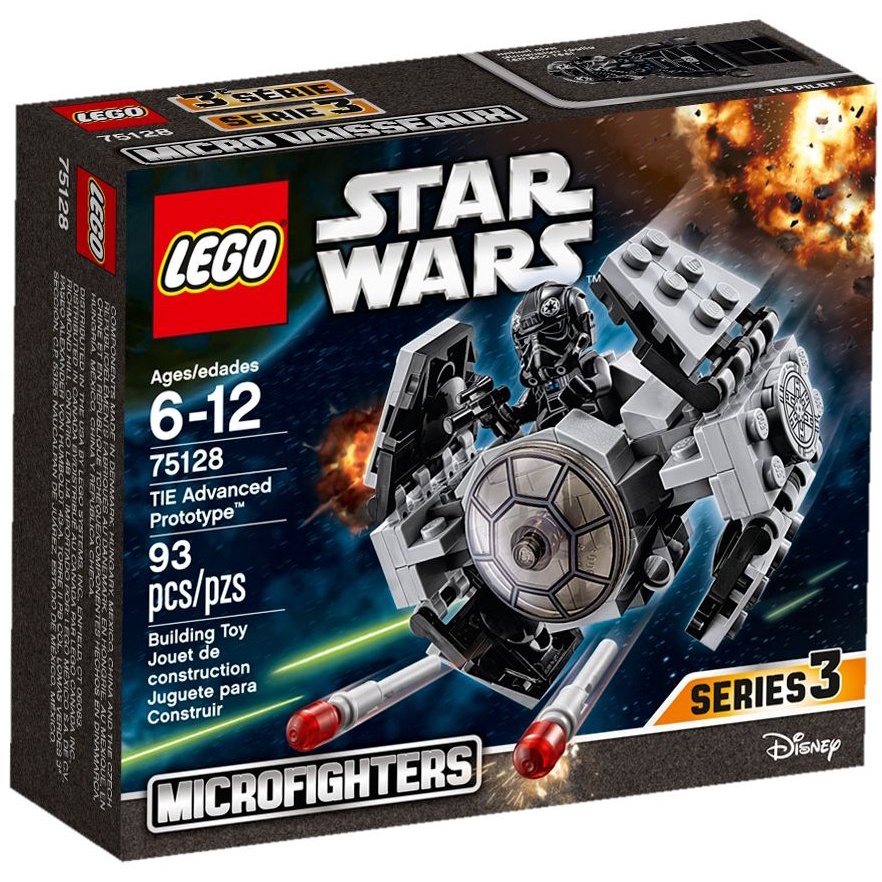 [大王機器人] Lego 樂高 75128 星際大戰 鈦戰機原型 Tie Advanced Prototype