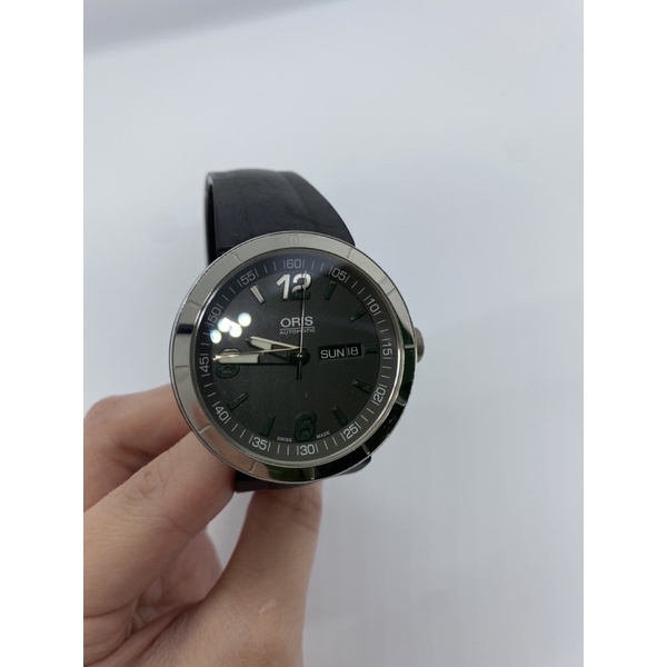 ORIS TT1 Day-Date 機械錶/賽車錶 43mm 台灣原廠貨