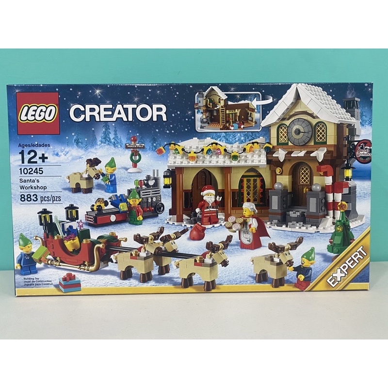 【TCT】 LEGO 樂高 10245 CREATOR 聖誕節 Christmas 系列 聖誕老人工作室