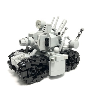 Moc 超級坦克 001 BuildMOC 356PCS 磚模型積木玩具相容樂高軍事套裝