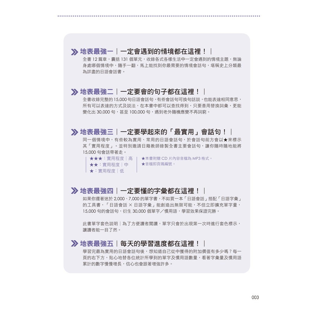 地表最強日語會話15 000 附1mp3 蝦皮購物