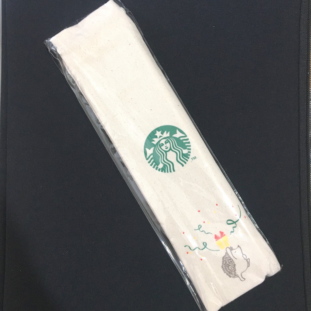 星巴克 Starbucks 刺蝟福音玻璃吸管組