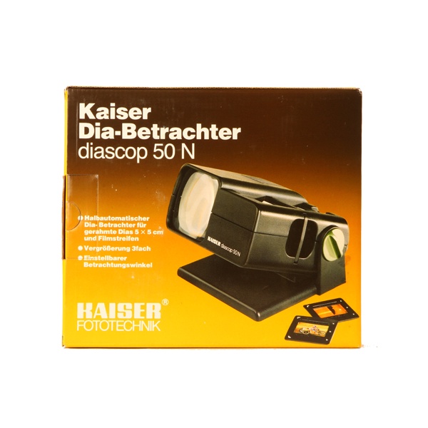 【玖華攝影器材】Kaiser Dia-Betrachter diascop 50N 2015 幻燈片 看片器 送備用燈泡